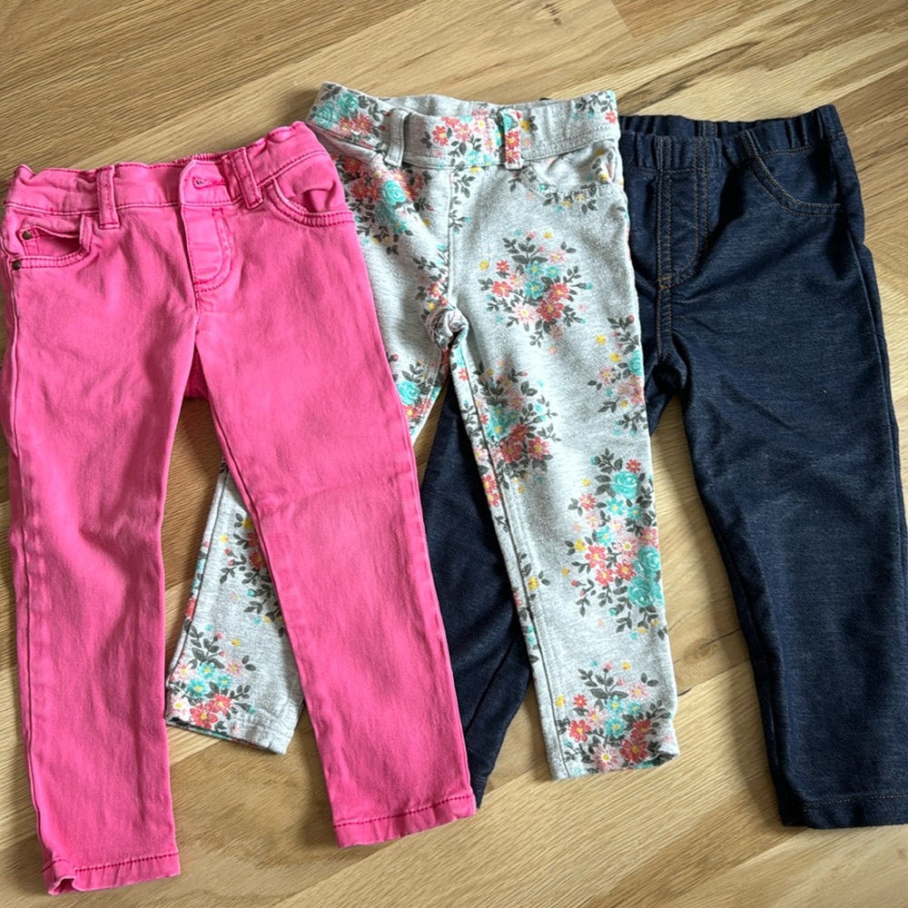 2T Carters Pants bundle